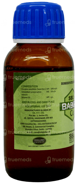 Sbl Babchi Oil 60 Ml